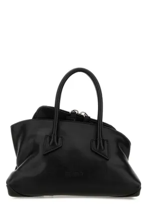 The Attico Black La Passeggiata Mini Satchel