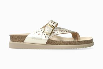 Mephisto Womens Helena Perf Sandal In Gold