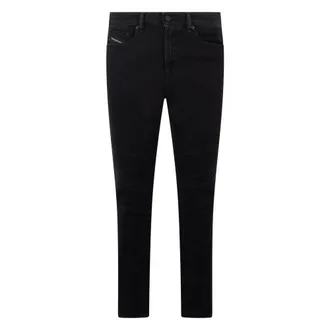 Diesel Slim-fit Jeans, male, Black, Size: W33 Fitted Elegant and Versatile Jeans