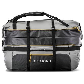 Simond Duffel Bag 500 80-120 Reisetasche - | grau/schwarz