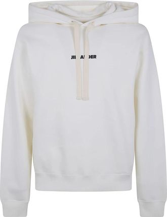 Jil Sander Hoodies - Heren - Hoodies - Wit - L - Hoodies & sweatvesten