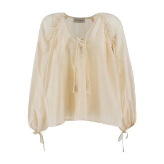Ermanno Scervino Blouses, female, Yellow, 2XS, Lightweight Blouse