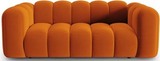 MICADONI 2-Sitzer Design Modul Sofa Lupine - Samtbezug