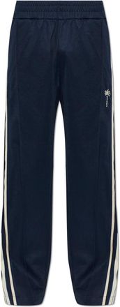 Palm Angels Pantalones de ch&aacute;ndal de pierna recta - Trousers - Hombre - Azul - XL