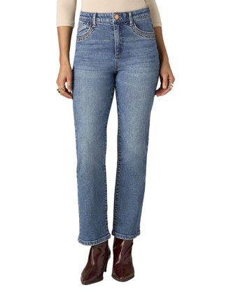 Wit & Wisdom Wit & Wisdom Mid Blue Artisanal Bennett Skyrise Barely Boot Jean