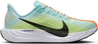 Nike Womens Pegasus Plus Shoes In Blue/lime