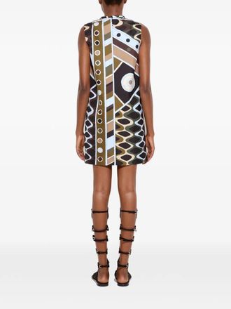 Emilio Pucci Silk Twill Midi Dress
