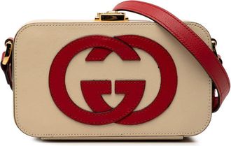 Gucci Pre-owned Gucci Leather Interlocking G Crossbody 658230 203887