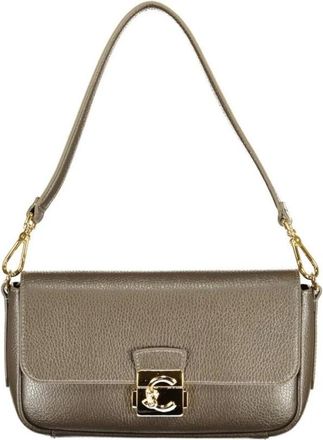 Coccinelle Borsa a Spalla in Pelle con Chiusura Firma - - Bags - Donna - Marrone - ONE SIZE