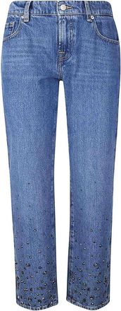 7 For All Mankind Calie Straight Ankle Dance