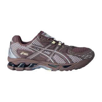 Asics Fitness, Dames, Bruin, 38 EU, Leer, Gel-Nimbus 10.1 Sneakers