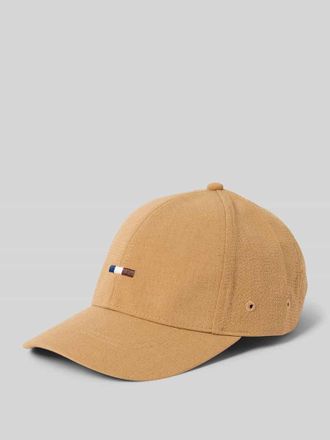 Bugatti Basecap mit Label-Stitching und Viskose-Anteil in Camel, Gr&ouml;&szlig;e 1