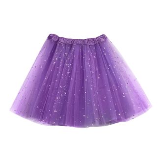 Generic Tutu Skirts for Women Layered Mesh Bubble Tutu Skirt Classic 80s Fancy Dress Costume Tutu Adult Teen Skirt Ballet Dance Parties Fancy Dress Womens Tul