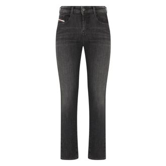 Diesel Skinny Jeans, female, Gray, Size: W24 Skinny Jeans