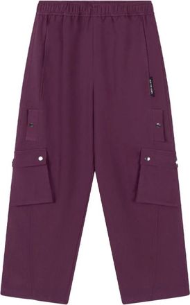 ALIX The Label Alix The Label - Cargo Broek - Dames - Broeken - Paars - Maat: S Poliester