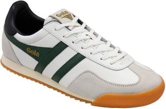 Gola Europa Sneaker in White/Evergreen/Black at Nordstrom, Size 10.5