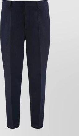 HUGO BOSS wool blend tailored trousers belt loops pockets