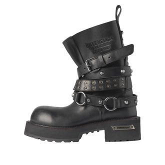 Balenciaga (WMNS) Balenciaga Venom City Bootie Black 845103WBEQ41081