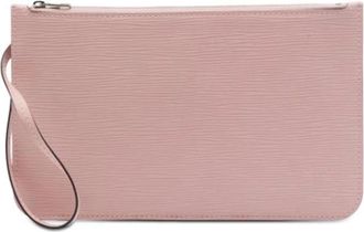 Louis Vuitton Pre-owned Epi Leather Pouch - Dames - Vintage Clutch - Roze - ONE Size - Leer - Vintage