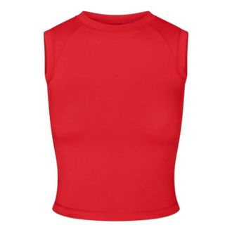 Nike (WMNS) Nike x SKIMS Airy Muscle T-Shirt Ruby TPTSH2739-RBY