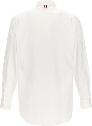 Thom Browne Mens White Cotton Blouse