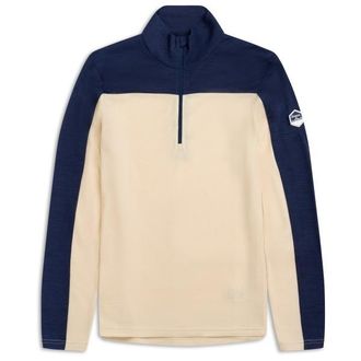 Bergans Inner:Dual Merino Half Zip Funktionsshirt f&uuml;r Herren | beige