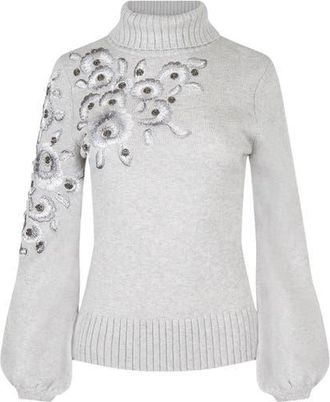 Anne Fontaine Aubade Sweater in Grey at Nordstrom, Size Medium Eu