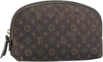 Louis Vuitton Pre-owned Clutches, female, Brown, Size: ONE SIZE Pre-owned Pouch
