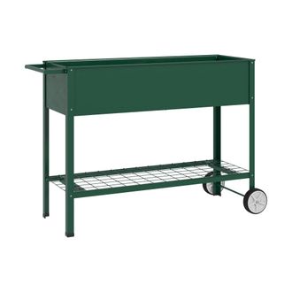 OUTSUNNY Mesa de cultivo 109x44x80 cm verde