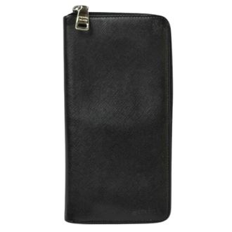 Prada Pre-owned Portafoglio lungo (bi-fold) - - Pre-owned - Donna - Nero - ONE SIZE