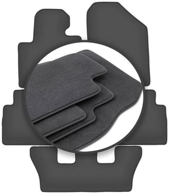 OEM Alfombrillas Premium Para Kia Sorento Iii 7 Plazas (2015-)