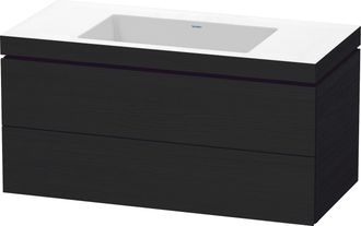 Duravit Duravit L-cube Conjunto Encolado A Pared, 2 Cajones, Sin