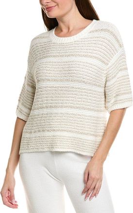 Barefoot Dreams Boucle Striped Pullover