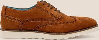 Oswin Hyde Mens Tyler Tobacco Suede - Brown - Size: 11