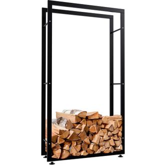 Clp Clp - Le&ntilde;ero Keri De Metal Negro Negro 25x80x150 Cm