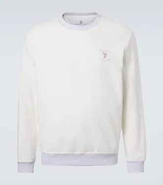 Brunello Cucinelli Cotton jersey sweatshirt