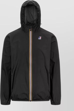 K-Way hooded fitted jacket