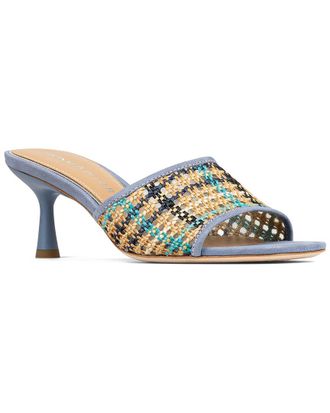 Donald J Pliner Rikki raffia slide