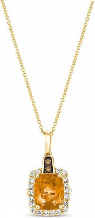 Le Vian Ladies Cinnamon Citrine Necklaces set in 14K Honey Gold