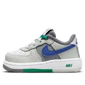 Nike (TD) Nike Force 1 LV8 Split - Light Silver Deep Royal FJ8788-001