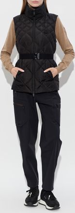 Moncler Puffer Vest Bignonia, Womens, Black