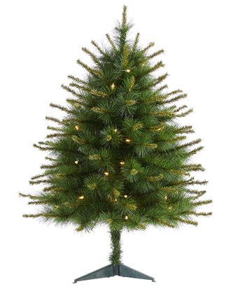Nearly Natural 3Ft. New England Pine Artificial Christmas Tree