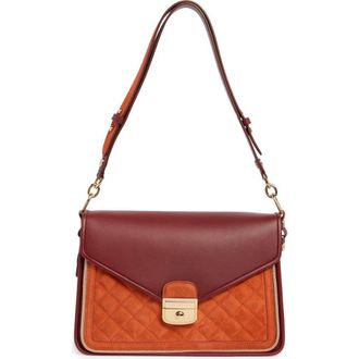 Longchamp Mademoiselle Shoulder Bag in Burnt Red at Nordstrom Rack