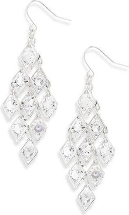 Tasha Crystal Chandelier Drop Earrings in Silver/crystal at Nordstrom Rack