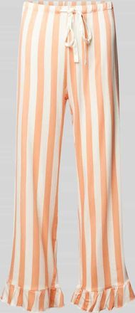 CCDK Copenhagen Relaxed Fit Pyjama-Hose mit Tunnelzug Modell Saga in Koralle, Gr&ouml;&szlig;e XS