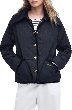 Barbour Gosford Quilted Jacket in Dk Navy at Nordstrom, Size 10