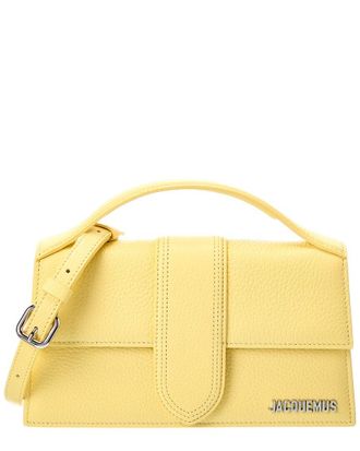 Jacquemus Bambino Large Leather Shoulder Bag