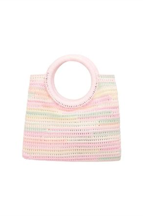 LoveShackFancy Womens Velle Pouch In Tropical Swirl
