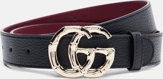 Gucci GG leather belt