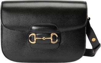 Gucci Horsebit 1955 medium shoulder bag Black Leather 602204-1DB0G-1000
